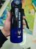 迪士尼儿童直饮保温杯男女小学生水壶水杯提绳放书包保温水杯带吸管 钢铁侠直饮保温杯480ml 实拍图