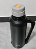苏泊尔（SUPOR）保温壶大容量不锈钢72小时暖水壶热水瓶户外旅行壶便携车载杯子 儒雅黑2.5L【升级316L不锈钢+茶滤+背带】 实拍图