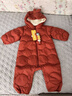 巴拉巴拉童装婴儿连体衣轻薄羽绒服宝宝衣服2025冬装抱衣爬服男童女童萌趣 红色糖葫芦-白鸭绒 73 cm-充绒量37g 实拍图