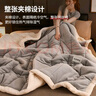 无印良品三层加厚毛毯冬季保暖法兰绒毯子空调毯沙发盖毯 180*200cm 实拍图