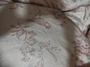 水星家纺被套纯棉60支新疆长绒棉贡缎A类抑菌床上被褥套单人被罩150x210 实拍图