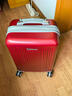 Diplomat外交官行李箱20英寸扩充层拉杆箱男登机旅行密码箱女TC-6012TM红 实拍图