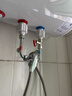 耐发全铜电热水器混水阀明装开关冷热混合阀U型出水龙头淋浴通用配件 合金混水阀套装+五档可调花洒 实拍图