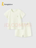 童泰（TONGTAI）婴儿内衣套装夏季衣服儿童薄款家居内衣TS41J322-DS绿色80cm 实拍图