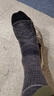 SMARTWOOL徒步轻量减震中筒袜户外美利奴羊毛袜运动袜登山袜1614/1613 1614中筒袜:中灰色052 L（适合脚码42-45） 实拍图