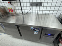 志高（CHIGO）冷藏工作台奶茶店设备全套水吧台不锈钢保鲜平冷操作台冰柜 厨房冰箱商用保鲜工作台 1.5M-0.6M-0.8M双温【-18°|数显】 【不锈钢内层架】店长推荐 实拍图