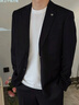 HLA海澜之家西服套装男春秋轻商务经典系列西装套装男HTXAW3Y001A 实拍图