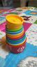 谷雨（GOODWAY）声光叠叠杯儿童玩具婴儿1一3岁宝宝益智彩虹塔叠叠乐男孩女孩礼物 实拍图