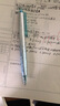 晨光（M&G）文具优品高密度按动中性笔0.5 极境冬语学生考试刷题笔黑色子弹头速干签字笔AGPH37Y2 实拍图