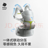 babycare腰凳全阶背带婴儿三合一减压透气抱娃神器易穿脱云朵舱升级时光银 实拍图