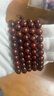 龍隐正宗小叶紫檀手串男女士款文玩手链檀香木佛珠子转运正品高端情侣 带金星款8mm*108颗（京仓速发） 实拍图