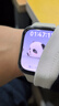 华为HUAWEI WATCH FIT 4 悦动白氟橡胶表带 华为运动智能手表超轻薄大屏潮流运动蓝牙通话睡眠监测fit4 实拍图