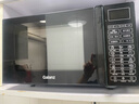 格兰仕（Galanz）家用微波炉烤箱一体机 23升大容量 800瓦速热  智能菜单 杀菌解冻 智能平板式 光波炉Q6(P0) 实拍图