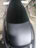 电动车坐垫套防水防晒隔热电瓶座套爱玛雅迪踏板摩托车通用保护套 防水皮质座套1个 实拍图