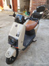 爱玛电动摩托车  辉腾长续航大动力智能APP操控72V电瓶车国民好车爱玛电动车自营电动车 茶白 实拍图
