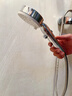 Rosecret【德国】增压淋浴花洒喷头全套强劲家用多功能洗澡手持莲蓬喷头 银色-单喷头+1.5米防爆软管+支架 硅胶出水孔密集大出水量畅享淋浴 实拍图