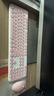 雷柏（Rapoo） X260S 键鼠套装 无线键鼠套装 办公键盘鼠标套装 电脑键盘 笔记本键盘 粉色 实拍图