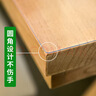 铭聚布艺（MINGJU）桌垫 透明软玻璃书桌学习课桌保护垫PVC水晶板食品级无味40*60cm 实拍图