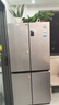 海尔（Haier）家宴539L十字门冰箱黑金净化一级能效风冷无霜大容量灰色BCD-539WGHTDEDH9U1国家补贴 实拍图