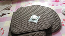 怡揽汽车坐垫四季通用亚麻纤维麻防滑免绑单垫座垫屁垫清凉透气三件套 尊贵咖-麻-三件套 实拍图