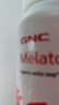GNC健安喜褪黑素片melatonin睡眠退黑素片成人中老年人适用海外原装 【轻度】3mg120片 效期至26年6月 实拍图