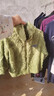 童装春秋冬季毛绒外套男女宝宝保暖衣打底外穿双面绒衣服f100 绿色 80 实拍图