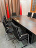 办公会议桌长桌简约现代长条桌会议室桌椅组合家具大型员工培训桌 2.0*1.0米【升级加厚】 实拍图