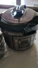 美的（Midea） 电压力锅电高压锅家用大容量多功能定时预约高压电饭煲电饭锅 可煮小米粥2-3-5-8人用 尊享款 行业TOP【4-10人  双胆】 5L 实拍图