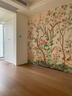 席精灵墙布定制中式花鸟电视背景墙壁纸美式客厅墙纸卧室床头无纺布壁画 免费领取样品【联系客服】 尺寸定制【勿拍1件】 实拍图