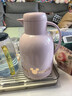 迪士尼保温壶家用暖水壶热水瓶暖壶暖瓶玻璃内胆按压式 1.7L悦已粉金 实拍图
