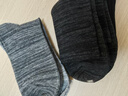 京东京造【10A抑菌袜】新疆棉四季秋冬吸汗休闲袜透气简约黑5双 实拍图