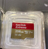 闪迪（SanDisk）256GB TF(MicroSD)内存卡 4K极速金卡A2 V30 U3行车记录仪 运动相机无人机 监控存储卡 读190MB/s 实拍图
