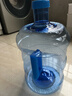 PET纯净水桶手提式家用饮水机桶矿泉水桶装水桶户外车载大容量 7.5升pet水桶加厚款（两个装） 实拍图