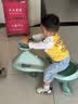 泰兰尼斯学步鞋秋季儿童缓震机能鞋男宝宝轻盈软底女童鞋子米白/黑24码 实拍图