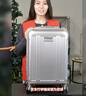 Diplomat外交官行李箱20英寸扩充层拉杆箱男登机旅行密码箱女TC-6012TM银 实拍图