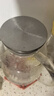 青苹果高硼硅耐热玻璃冷水壶 高颜值玻璃凉水壶泡茶壶琥珀色1.8L 实拍图