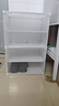 蔻丝（ColesHome）鞋柜家用门口进门一体靠墙极窄小鞋架子简易多层宿舍租房门外走廊 【精选 餸雨伞挂钩】1列4层-白色 实拍图