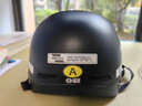 新日新日3C国标认证摩托电动车头盔男女四季通用骑行电瓶车半盔安全帽 混沌黑【高清长镜+可拆护耳】 3C新国标A类 实拍图