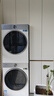 小天鹅（LittleSwan）洗烘套装 10KG滚筒洗衣机全自动+变频热泵烘干机家用【小乌梅3.0奶油白】VE40W+VE40W 国家补贴 实拍图