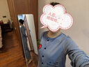 YSO【礼物系列】睡衣女秋冬新款德绒蓝色蝴蝶结可外穿家居服 蓝色  M 实拍图