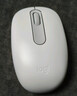 罗技（Logitech）M196 无线蓝牙鼠标 办公鼠标 笔记本商务办公家用 小巧便携 对称手型 珍珠白 实拍图