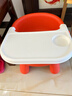 日康（rikang）宝宝餐椅 叫叫椅婴儿学坐椅多功能儿童吃饭餐桌 RK-X2009-2 橙色 实拍图