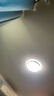 亦夏LED吸顶灯卧室灯客厅灯简约现代大气超薄圆北欧餐厅阳台过道灯具 黑色40cm无极 实拍图