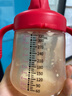 贝因美儿童牛奶杯6个月以上宝宝学饮杯婴儿吸管喝水杯带刻度防呛喝奶瓶 实拍图