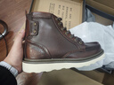 CAT卡特马丁靴工装靴男鞋经典款BRAVADO轻户外复古时尚牛皮机车靴 深棕P712950 41 实拍图