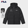 FILA 斐乐官方情侣羽绒服2025年冬时尚休闲连帽上衣男女同款保暖外套 实拍图