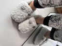 猫力包根棉拖鞋男士冬季新款室内家居保暖包跟毛绒踩屎感情侣棉鞋男款 灰色 42-43 正码【内长265MM】 实拍图