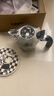 比乐蒂（Bialetti）【官方正品】摩卡壶 双阀高压手冲咖啡壶意式浓缩手动咖啡机送礼 2杯份+4.0电陶炉(雅致银) 100ml 实拍图