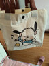 小熊帆布包女学生便携上班帆布兜手提包手拎便当帆布袋 帕恰狗（带按扣）活动 实拍图