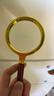 JAJALIN 光学手持3倍放大镜仿红木阅读鉴赏塑料边框ABS柄口径80MM 实拍图